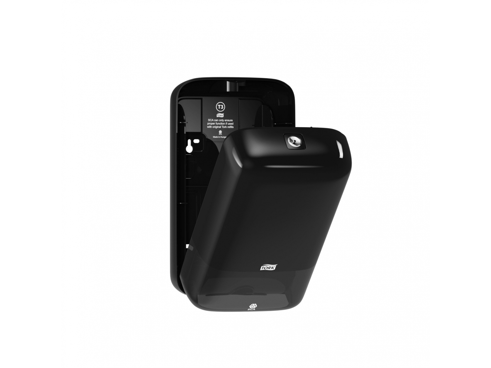 Dozownik pap toalet T3 Tork 556008 BLACK FOLD